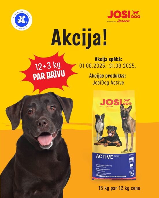 Josera JosiDog Active 12kg + 3 kg